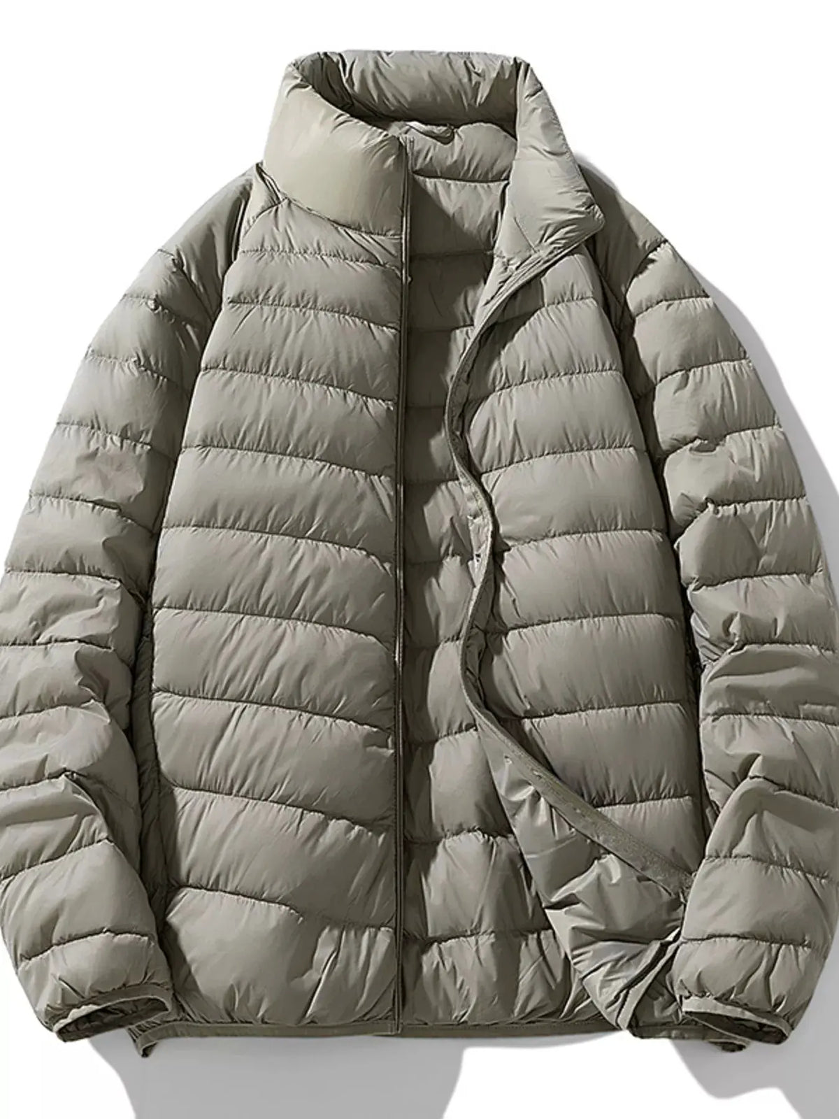 Men's Plus Size Lightweight Zip Up Jacket by Partner Label