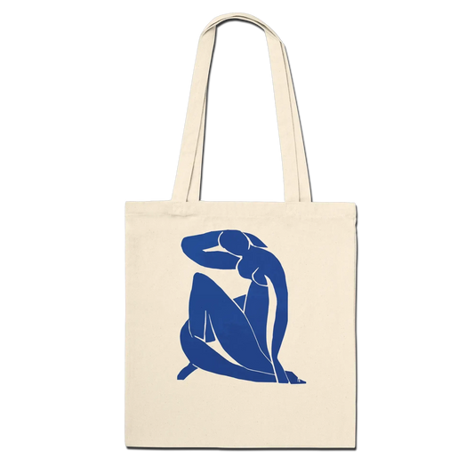Henri Matisse Blue Nude 1952 artwork tote bag by Art-O-Rama Shop