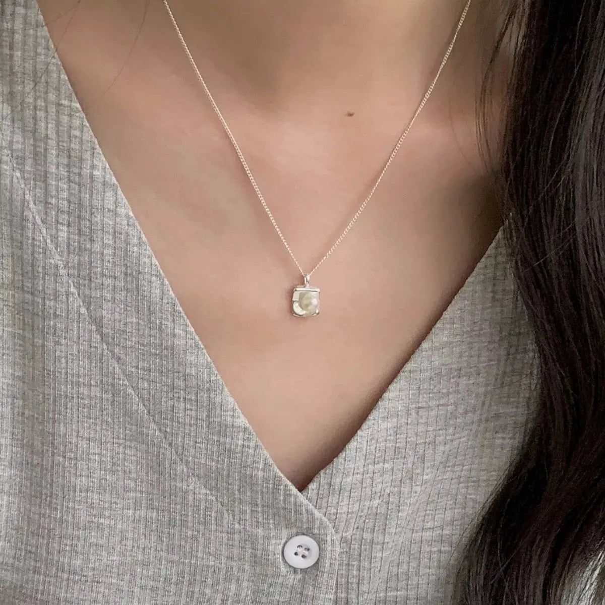 925 Sterling Silver Pendant Necklace by Partner Labels