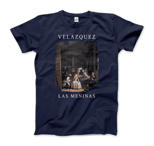 Diego Velazquez Las Meninas (Ladies-in-Waiting), 1656 artwork t-shirt by Art-O-Rama Shop