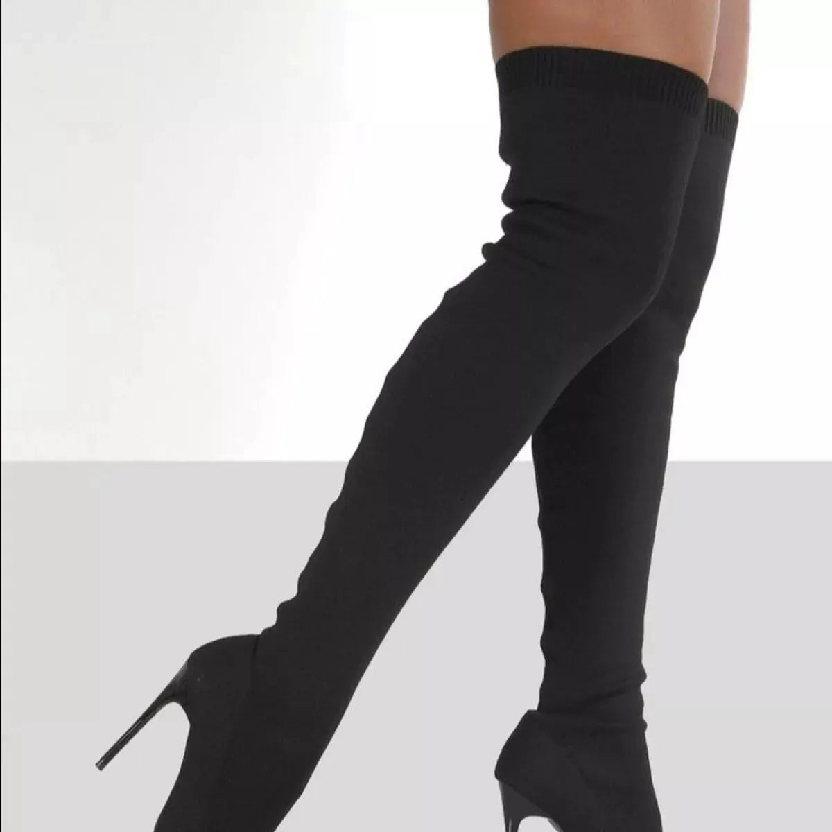 Point Toe Stiletto Boots by Partner Label