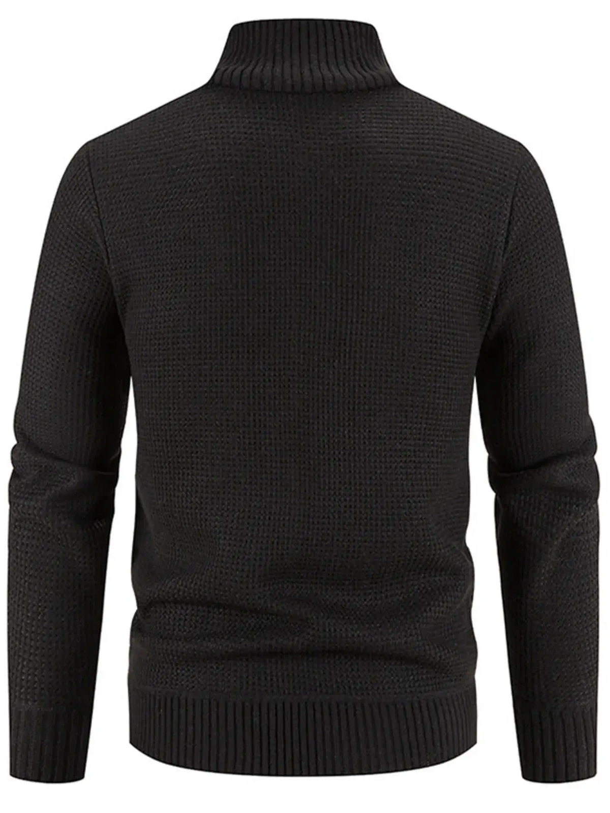 Men’s Plus Size Quilted Knit Bomber Jacket with Stand Collar | Partner Labels Selection by Partner Label