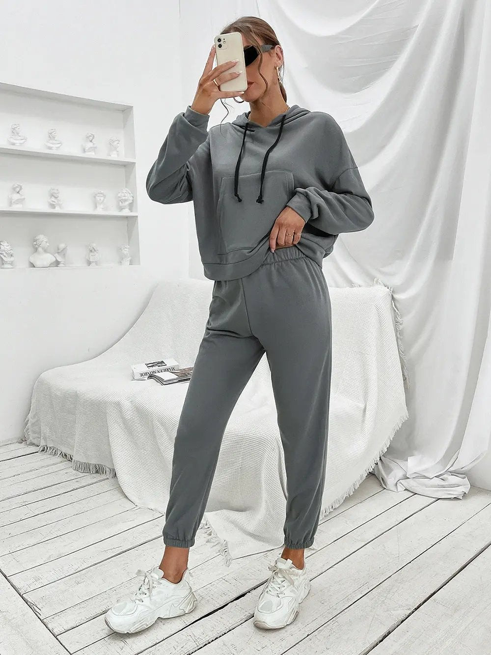 Ivy Lane Sports Hoodie and Joggers Set by Ivy Lane