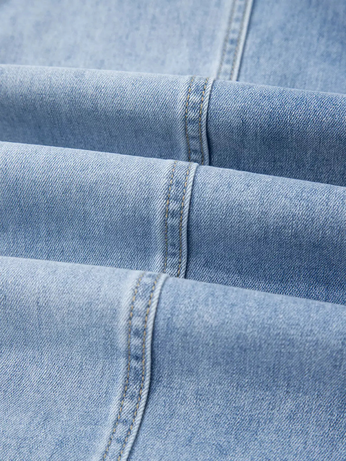 Wide Leg Drawstring Raw Hem Jeans by Partner Label