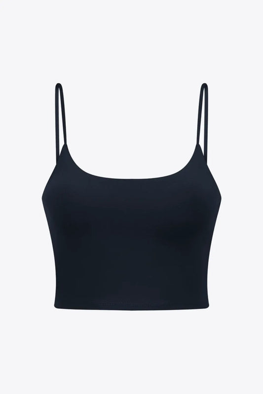 Millennia Feel Like Skin Scoop Neck Sports Cami by Millennia