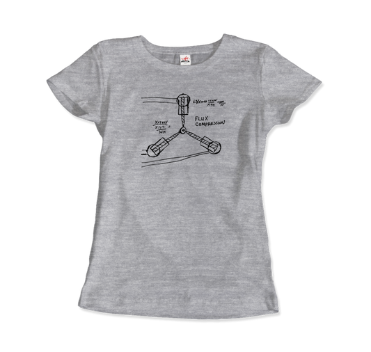 Flux Capacitor Sketch from Back to the Future t-shirt by Art-O-Rama Shop
