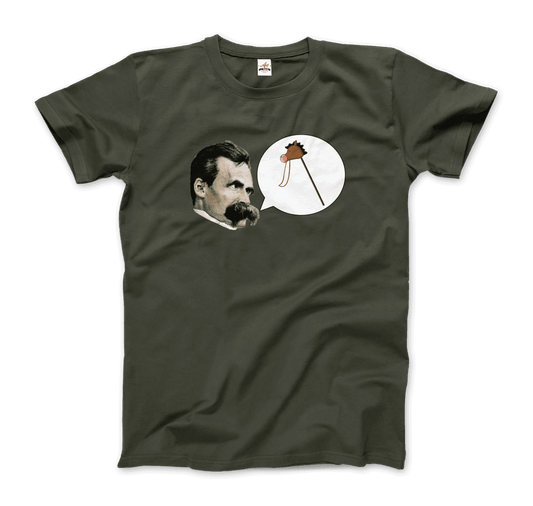 Friedrich Nietzche Turin Horse Comic Style t-shirt by Art-O-Rama Shop