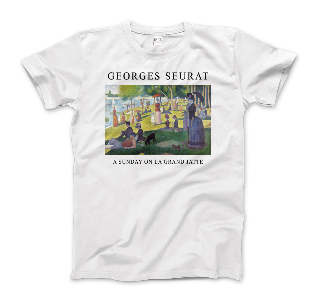 Georges Seurat Sunday on La Grand Jatte art t-shirt by Art-O-Rama Shop