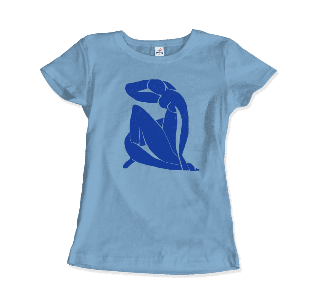 Henri Matisse Blue Nude 1952 artwork t-shirt by Art-O-Rama Shop