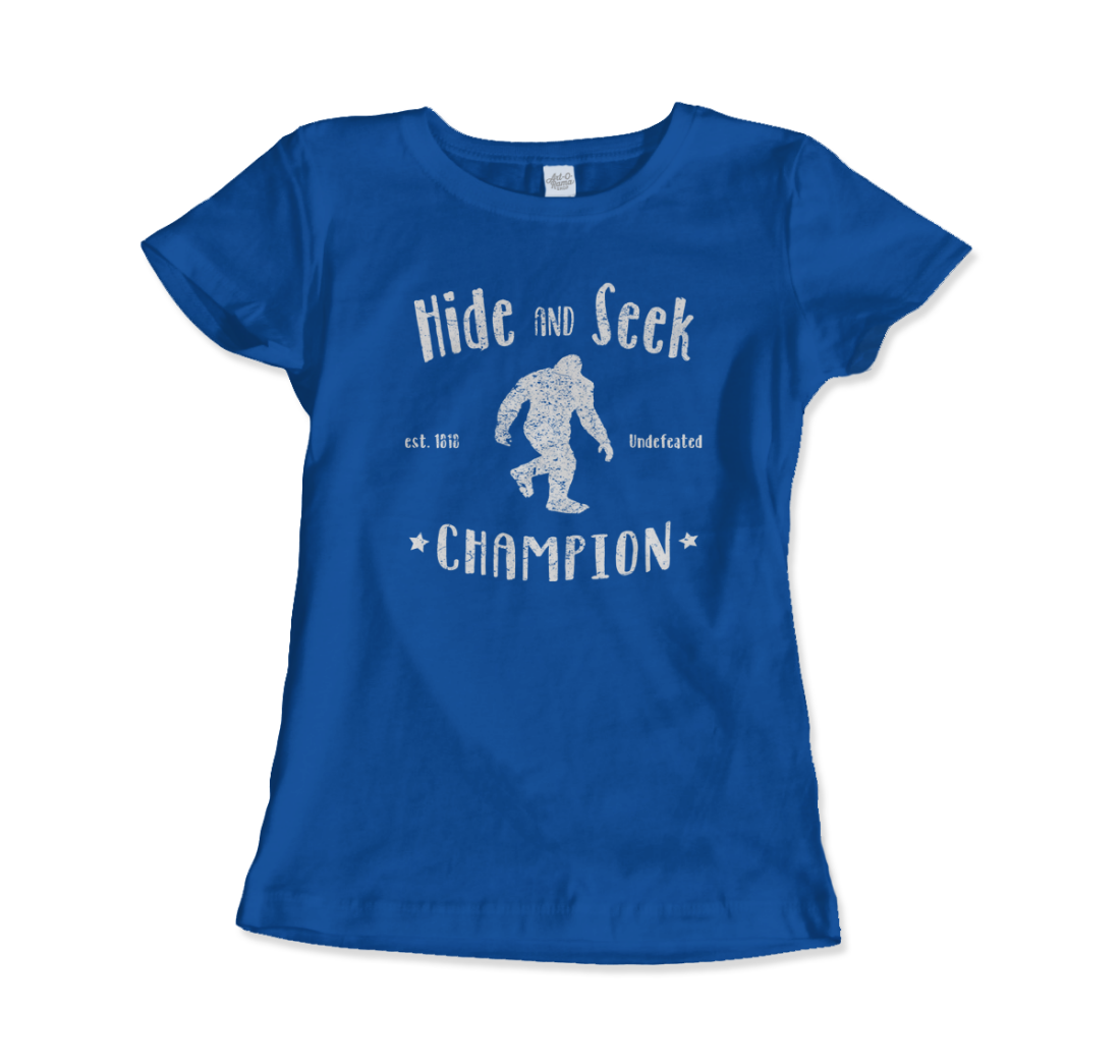 Hide and Seek Champion Bigfoot t-shirt by Art-O-Rama Shop