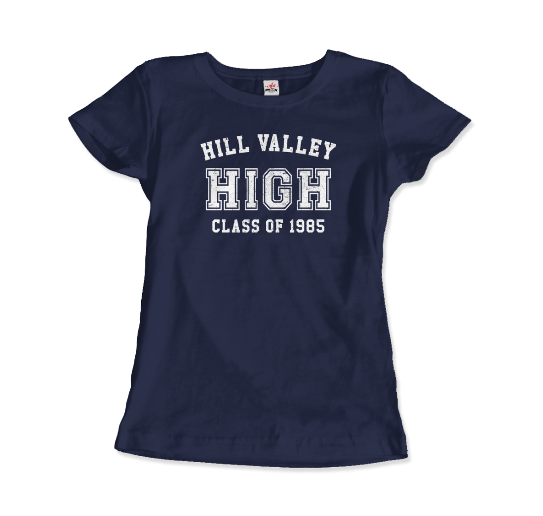 Hill Valley High School Class of 1985 Back to the Future t-shirt by Art-O-Rama Shop