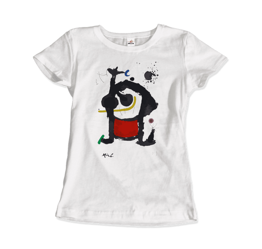 Joan Miro Bethsabee 1972 artwork t-shirt by Art-O-Rama Shop