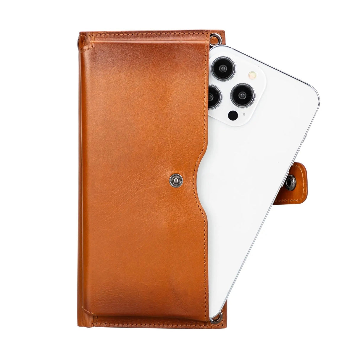 Kaycee Leather Women's Cell Phone Wallet with Strap by TORONATA