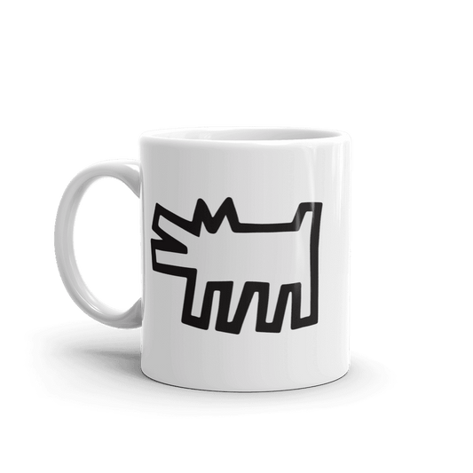 The Barking Dog Icon, 1990 Street Art Mug by Art-O-Rama Shop