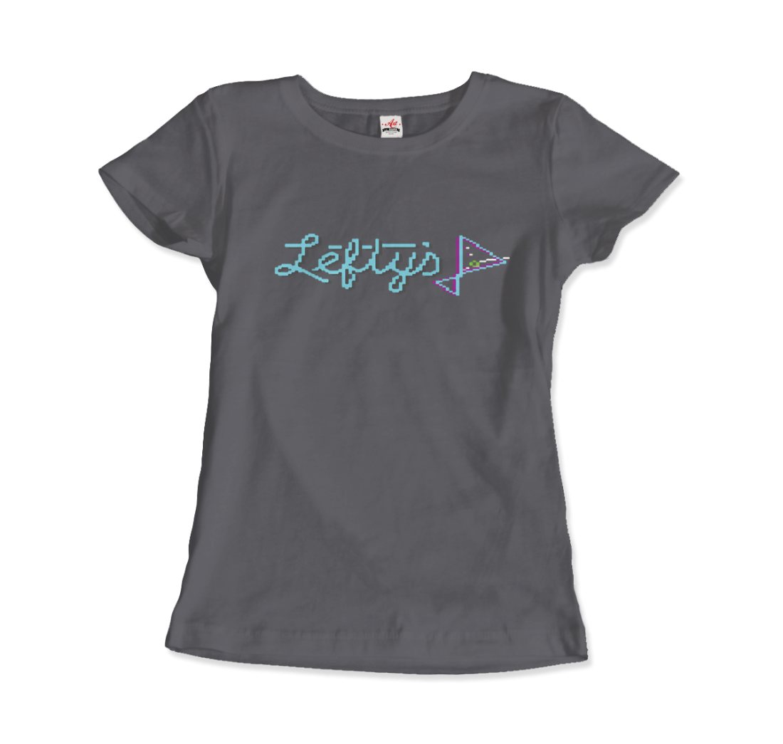 Leisure Suit Larry 1987, Lefty's Bar Logo t-shirt by Art-O-Rama Shop