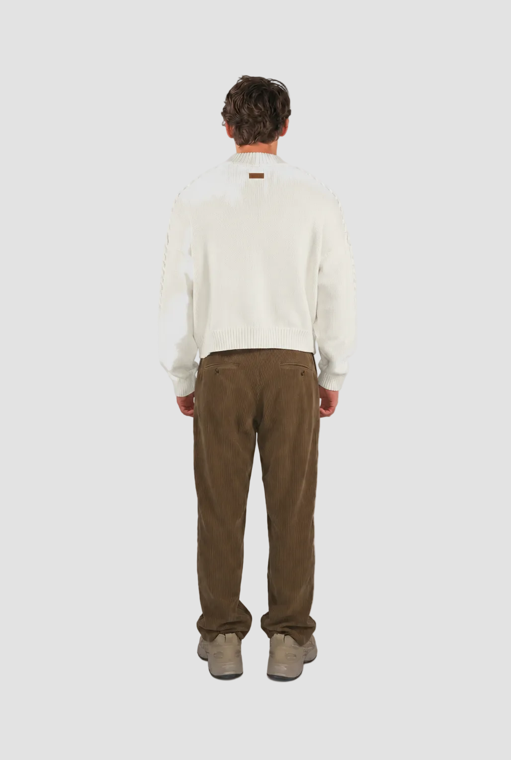 Braided Knit Sweater by Hideout