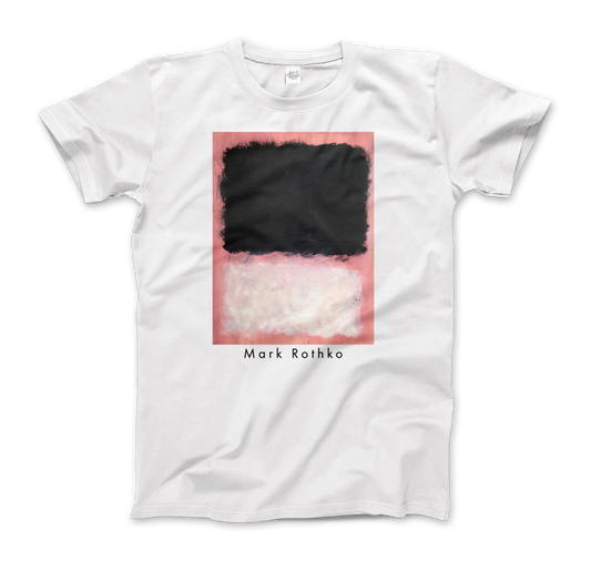 Mark Rothko Untitled, Pink, Black and White art t-shirt by Art-O-Rama Shop