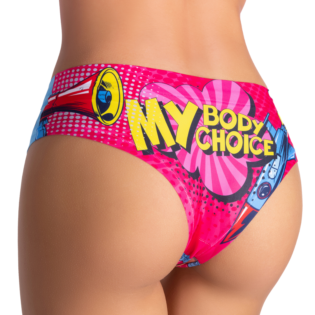 Memème Women’s Ultra-Comfortable COMICS - Relax Girl - Panties | Breathable Cotton Crotch, Stretchy Fit, No Elastic Bands by Mememe