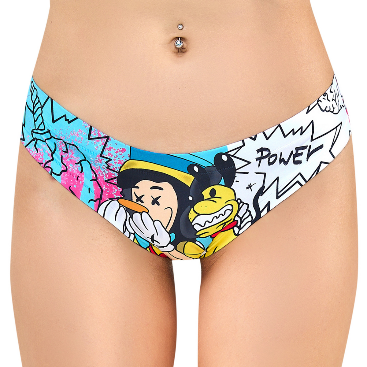 Memème Women’s Ultra-Comfortable MOXIE - Power - Panties | Breathable Cotton Crotch, Stretchy Fit, No Elastic Bands by Mememe