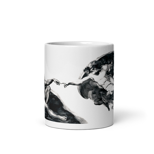 Michelangelo - The Creation of Adam Reproduction Mug by Art-O-Rama Shop