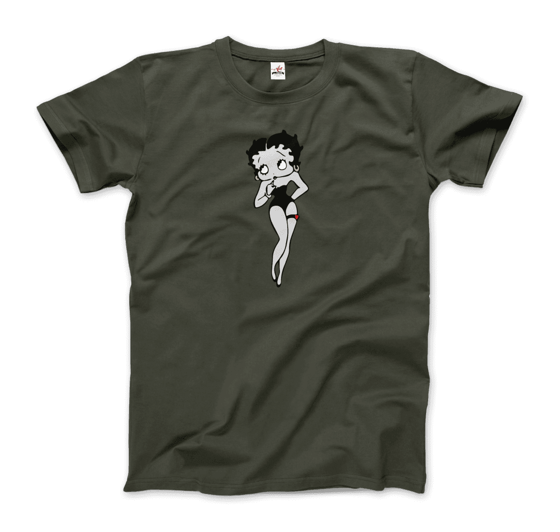 Miss Boop vintage Design t-shirt by Art-O-Rama Shop