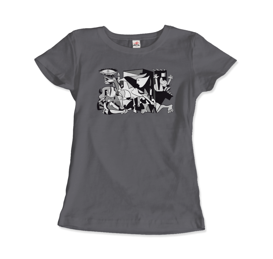 Pablo Picasso Guernica 1937 artwork reproduction t-shirt by Art-O-Rama Shop