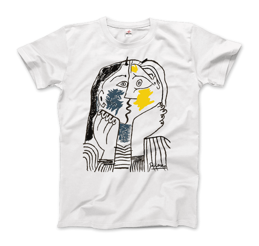 Pablo Picasso the Kiss 1979 artwork t-shirt by Art-O-Rama Shop