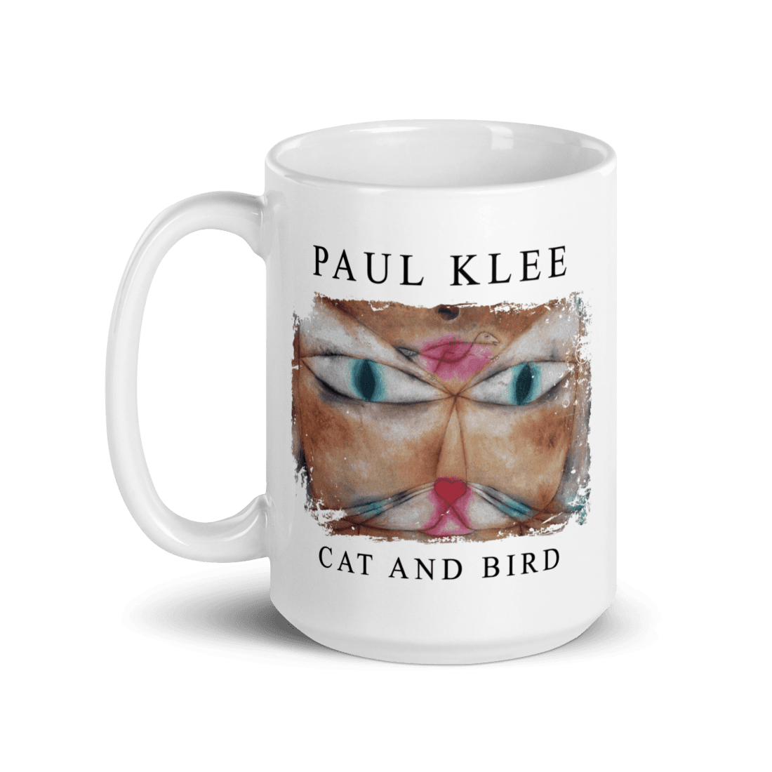 Paul Klee - Cat and Bird, 1928 Artwork Mug by Art-O-Rama Shop