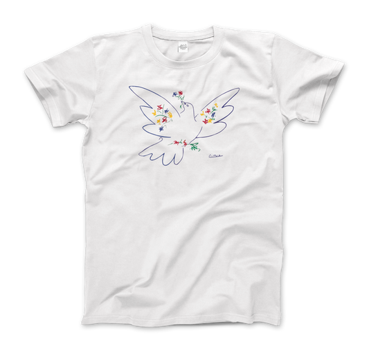 Picasso Dove of Peace artwork t-shirt by Art-O-Rama Shop