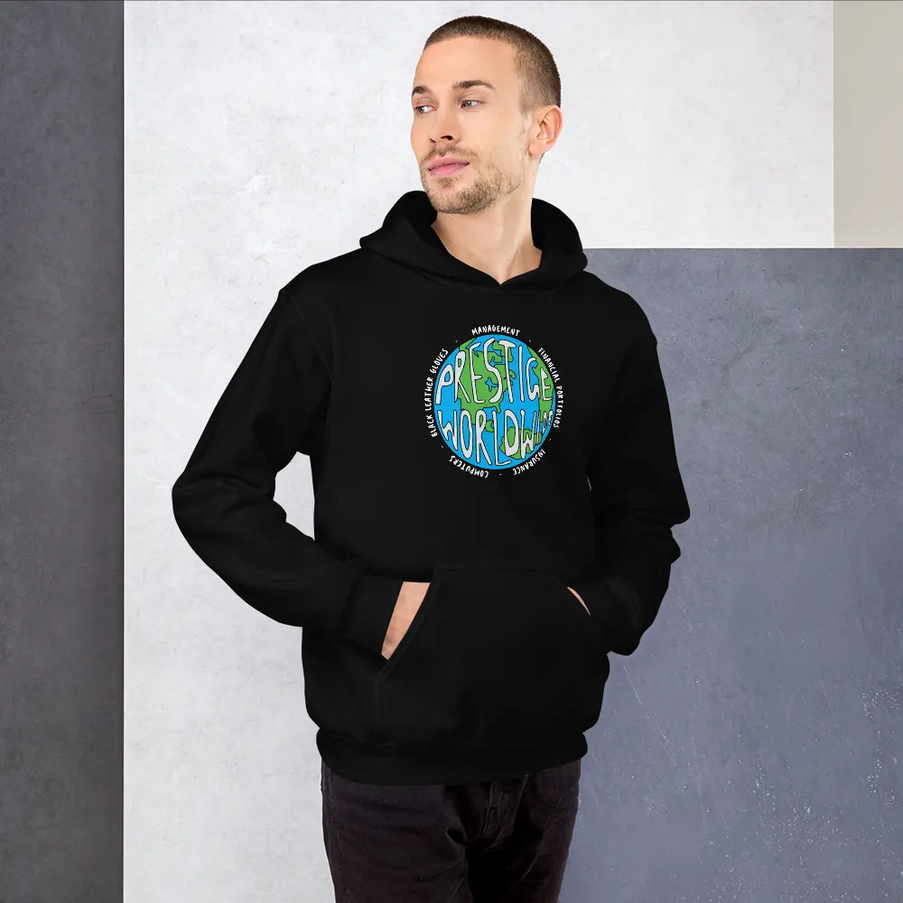 Prestige Worldwide Step Brothers Unisex Hoodie by Art-O-Rama Shop
