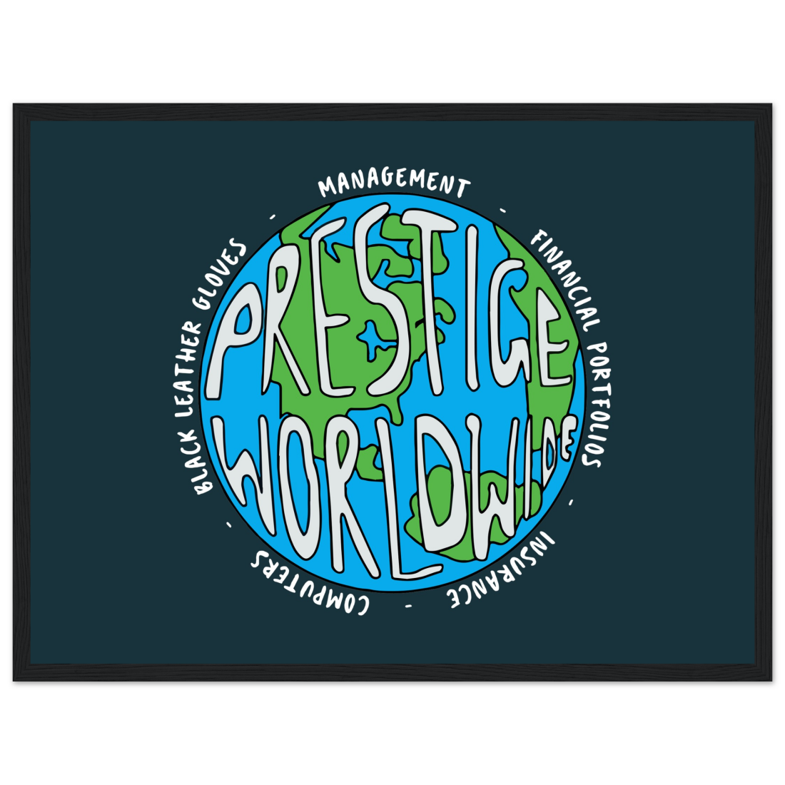 Prestige Worldwide Step Brothers movie poster by Art-O-Rama Shop