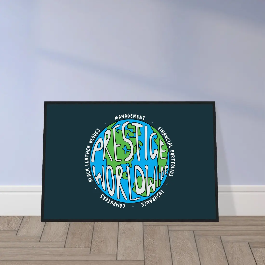 Prestige Worldwide Step Brothers movie poster by Art-O-Rama Shop