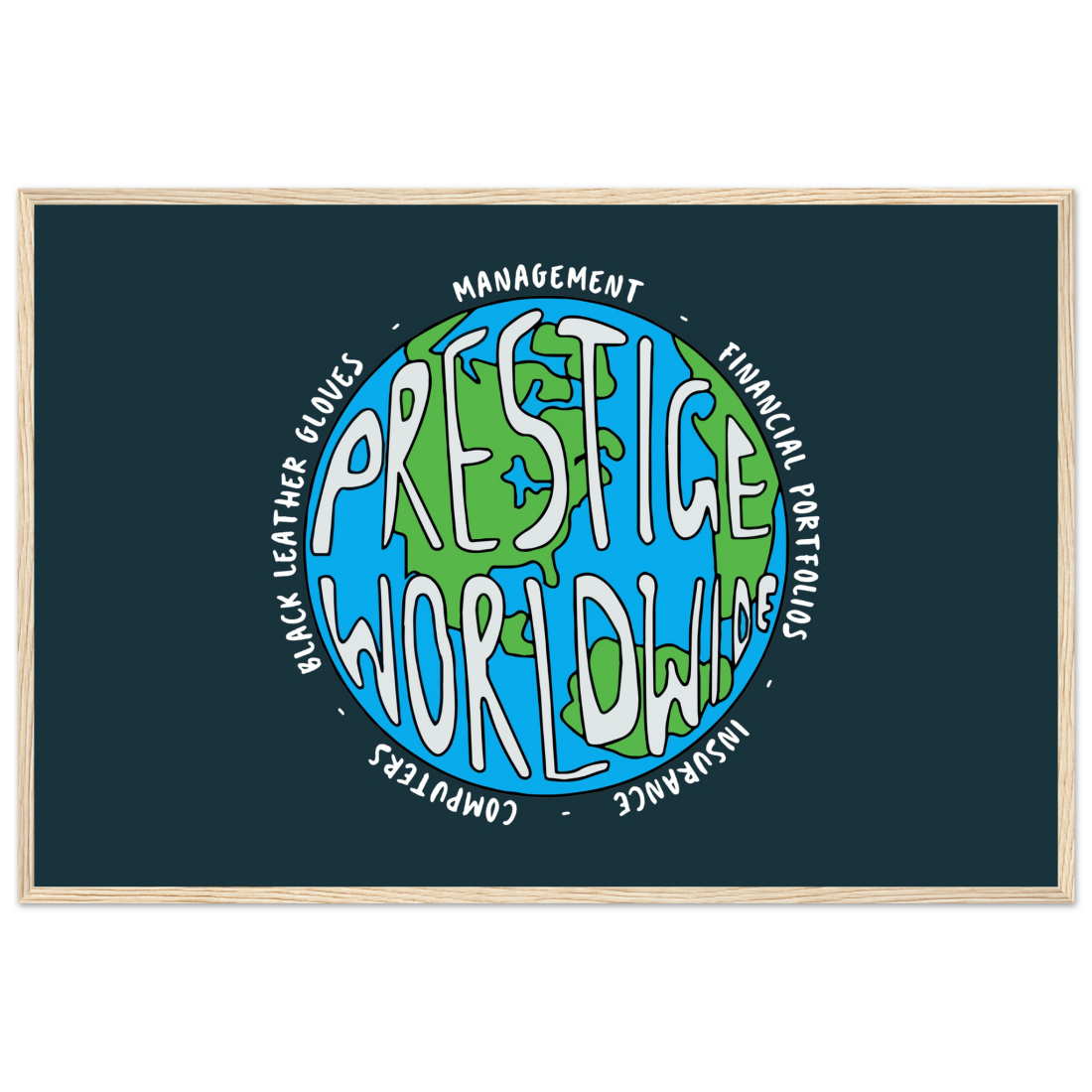 Prestige Worldwide Step Brothers movie poster by Art-O-Rama Shop
