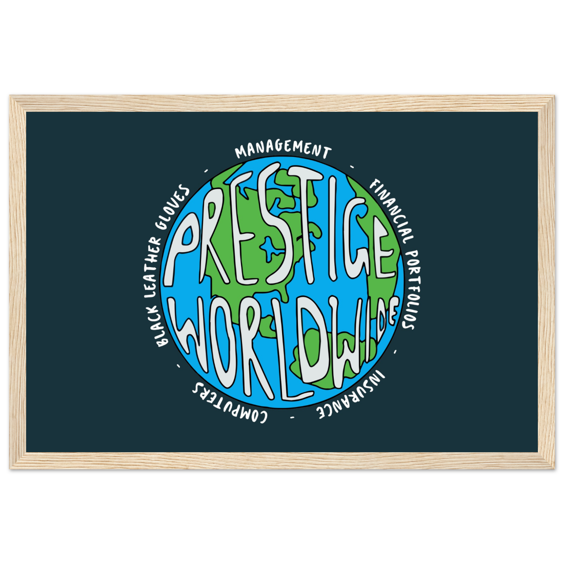 Prestige Worldwide Step Brothers movie poster by Art-O-Rama Shop