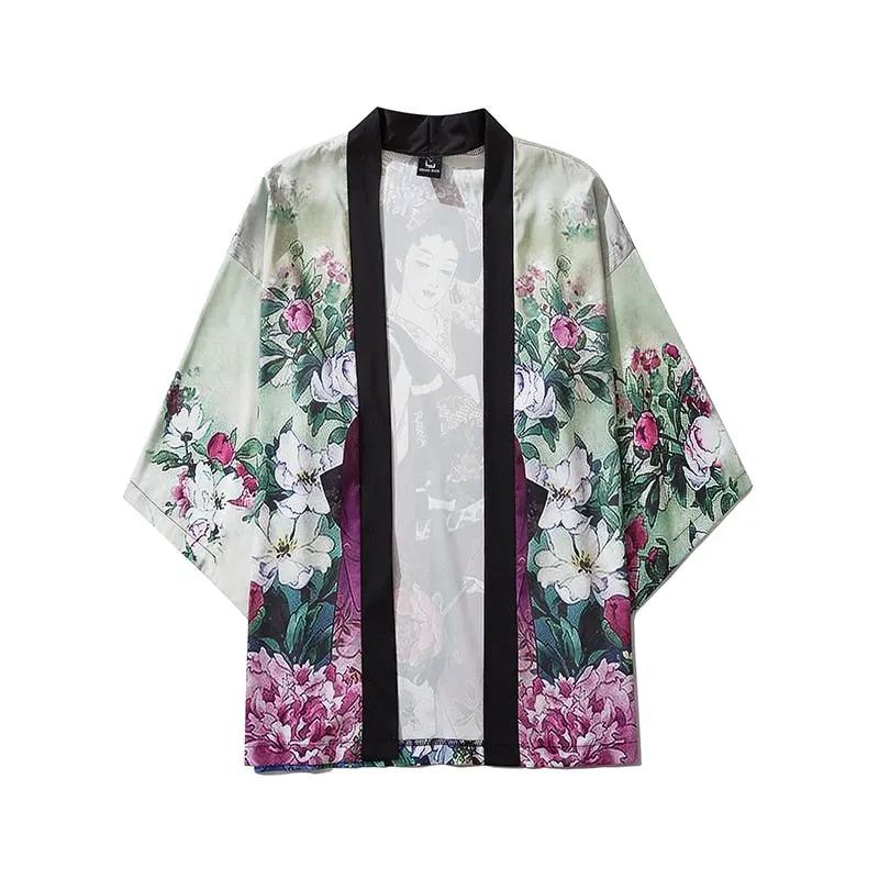 Women Print Clothes Traditional Kimonos Blusas Fashion Men Japanese Asian Style Beach Yukata Clothing by Vimost Shop