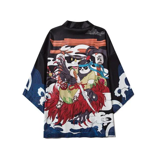 Japanese Crane Kimono Women Cardigan Yukata Fashion Men Haori Obi Clothing Asian Shirt National Tradition Clothes by Vimost Shop