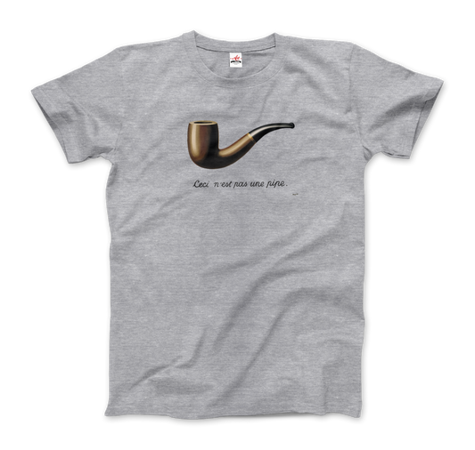 Rene Magritte This is Not a Pipe, 1929 artwork t-shirt by Art-O-Rama Shop