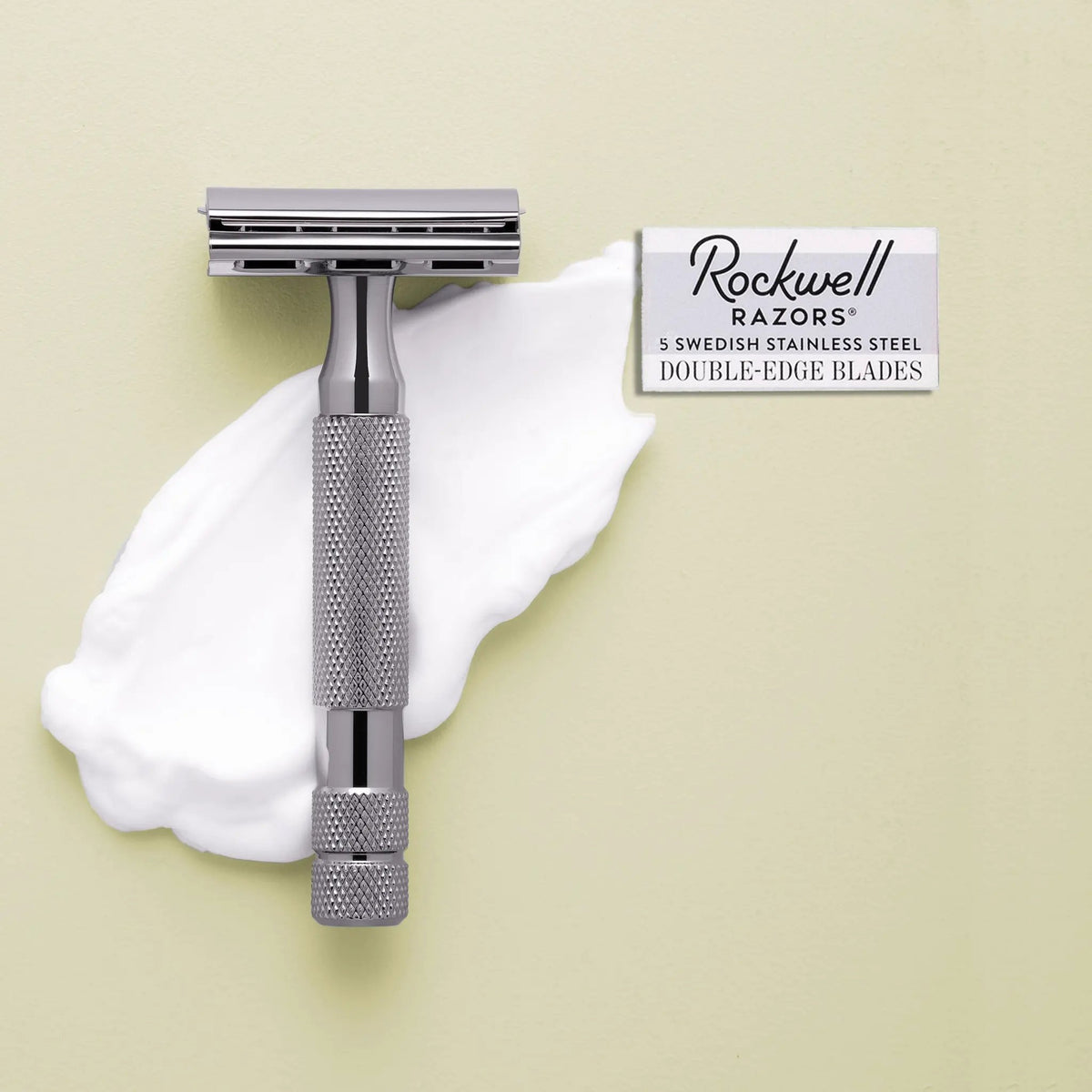 Rockwell 2C Adjustable DE Safety Razor - Gunmetal (2 Settings) by Rockwell