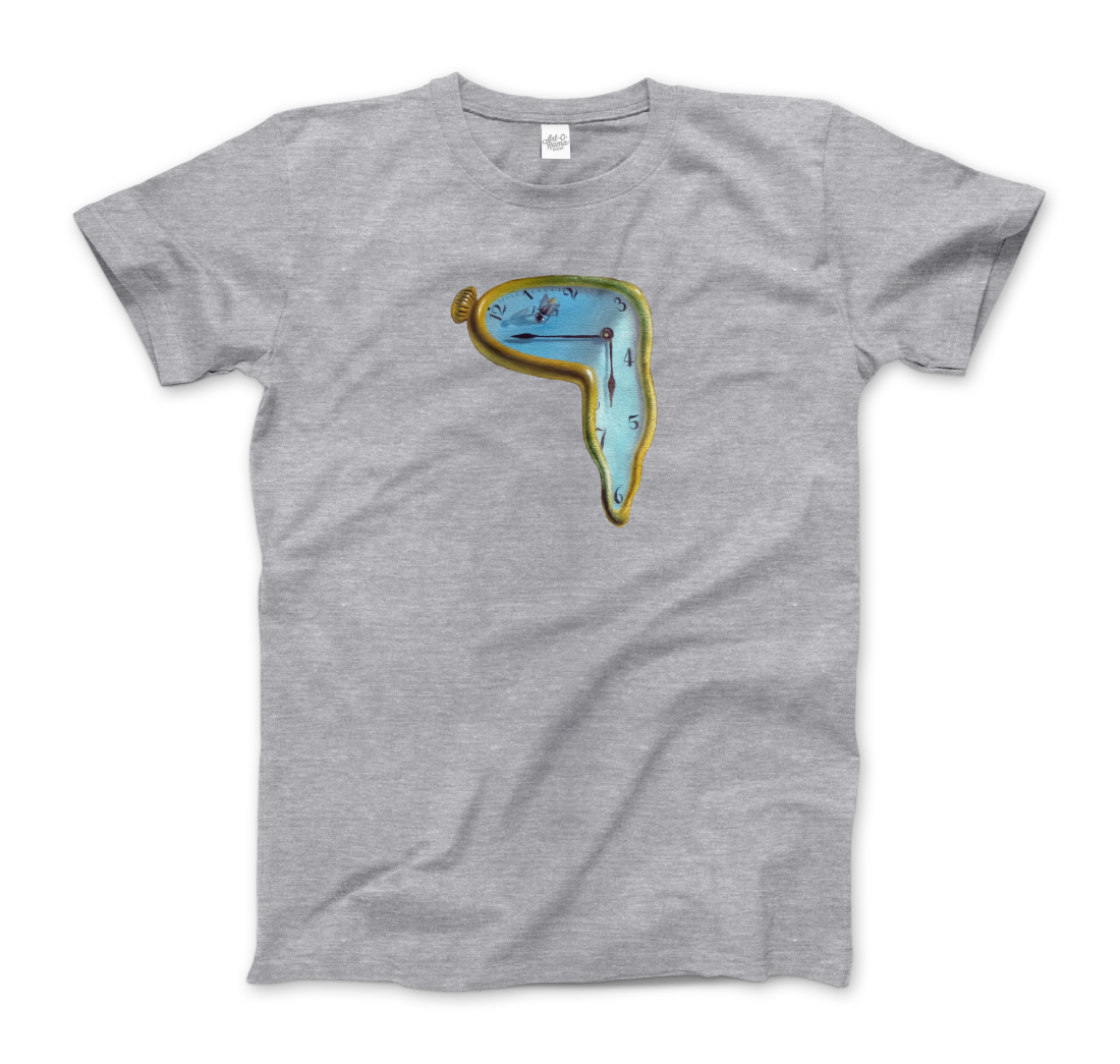 Salvador Dali Melting Watch artwork t-shirt by Art-O-Rama Shop