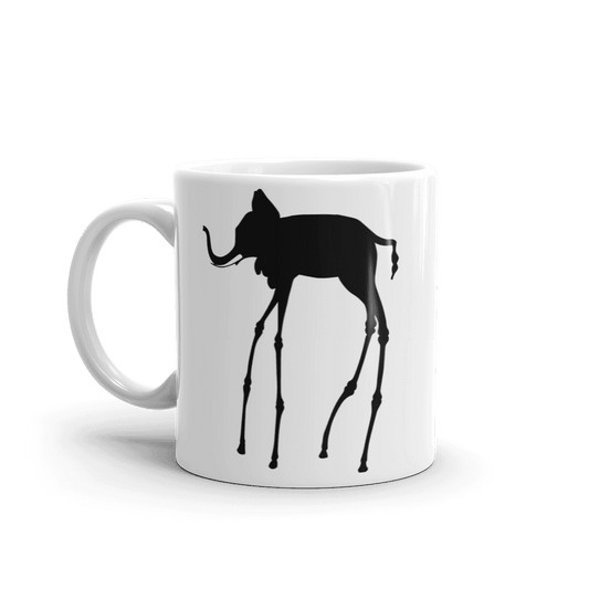 Salvador Dali The Elephants 1948 Artwork Mug by Art-O-Rama Shop