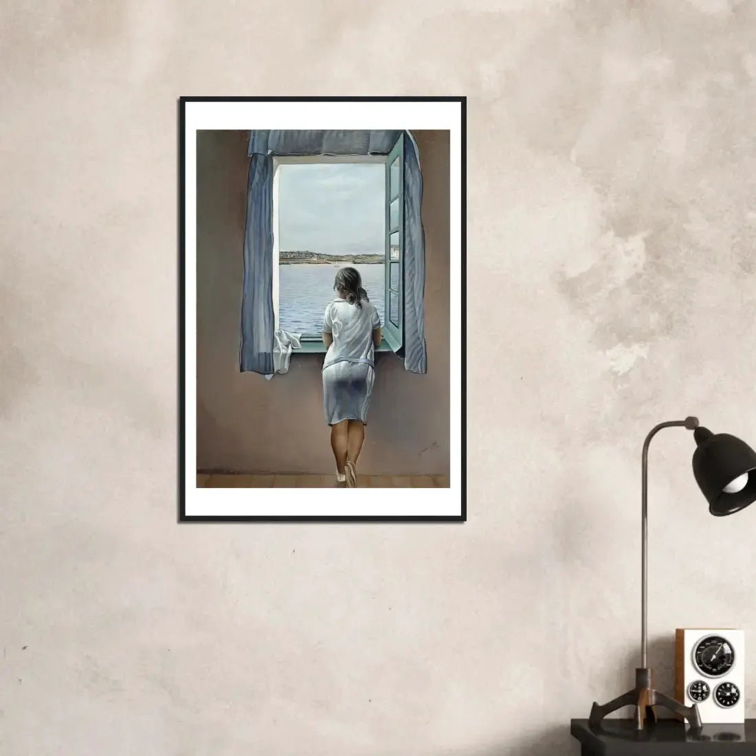 Salvador Dali Young Woman at a Window artwork poster by Art-O-Rama Shop