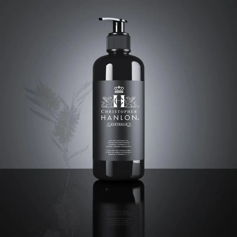 BODY + FACE OIL | REGENERATING SKIN REPAIR | AUSTRALIAN SANDALWOOD + BANKSIA by CHRISTOPHER HANLON®