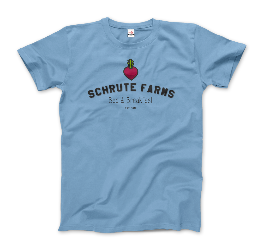 Schrute Farms Bed & Breakfast t-shirt by Art-O-Rama Shop