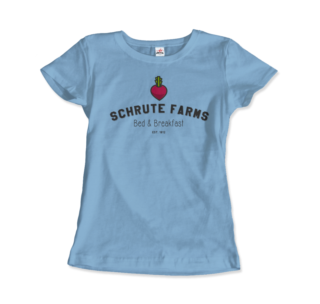 Schrute Farms Bed & Breakfast t-shirt by Art-O-Rama Shop