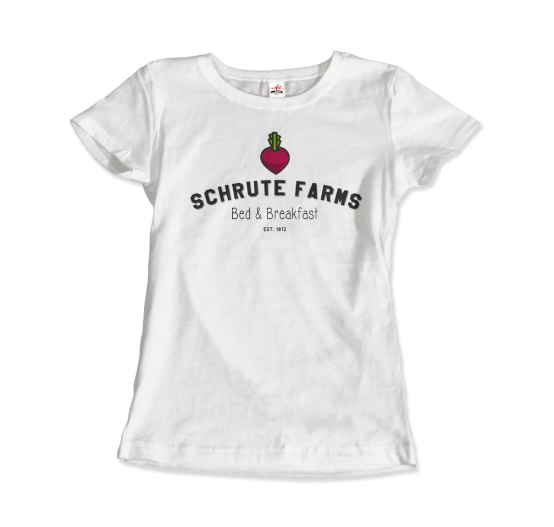 Schrute Farms Bed & Breakfast t-shirt by Art-O-Rama Shop