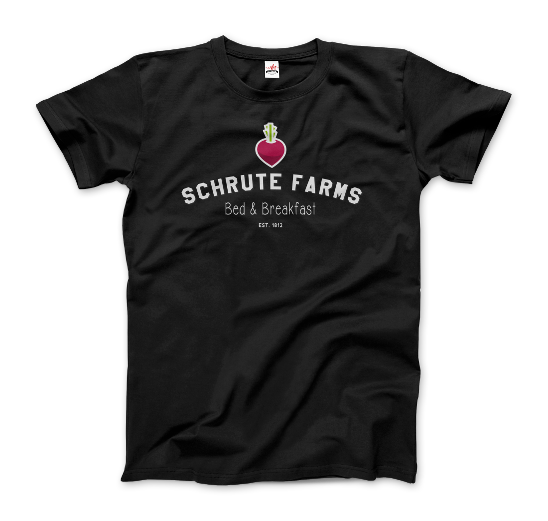 Schrute Farms Bed & Breakfast t-shirt by Art-O-Rama Shop