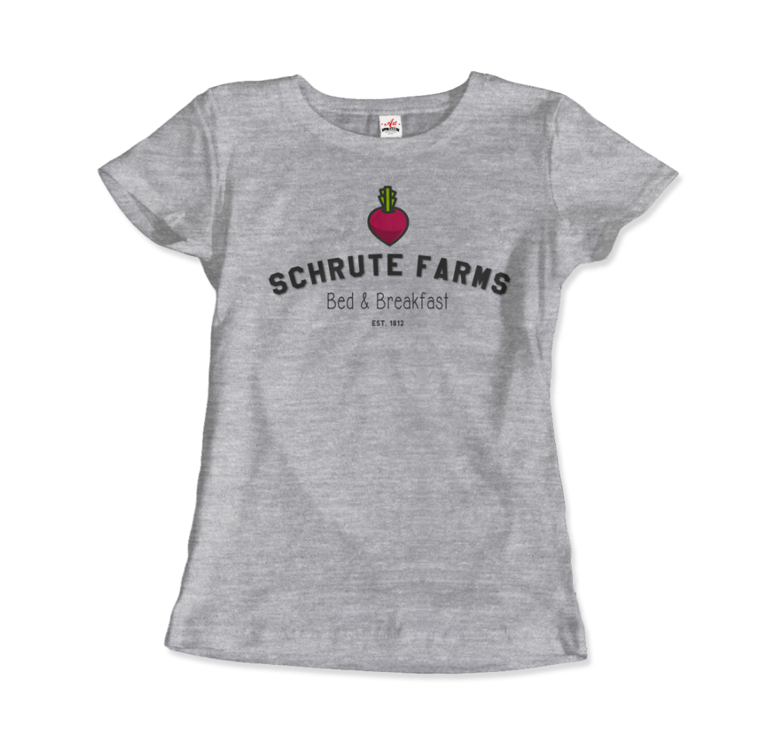 Schrute Farms Bed & Breakfast t-shirt by Art-O-Rama Shop