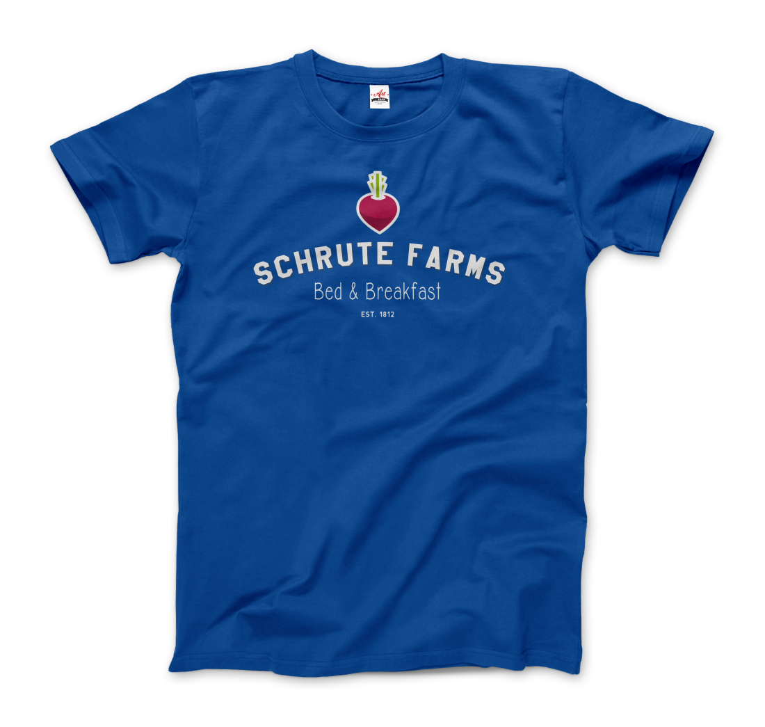 Schrute Farms Bed & Breakfast t-shirt by Art-O-Rama Shop