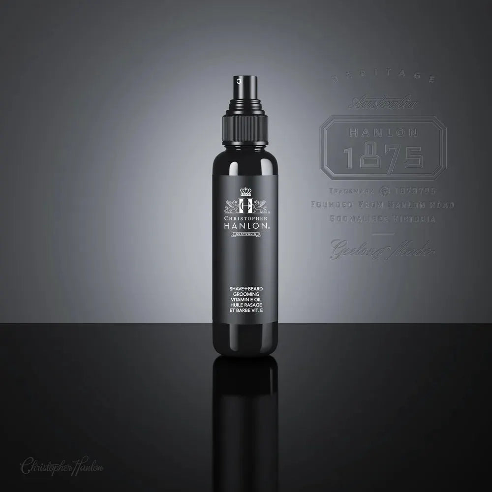 PRE-SHAVE SKIN TREATMENT + BEARD CONDITIONER | Gold Rush Bergamot + Mint by CHRISTOPHER HANLON®