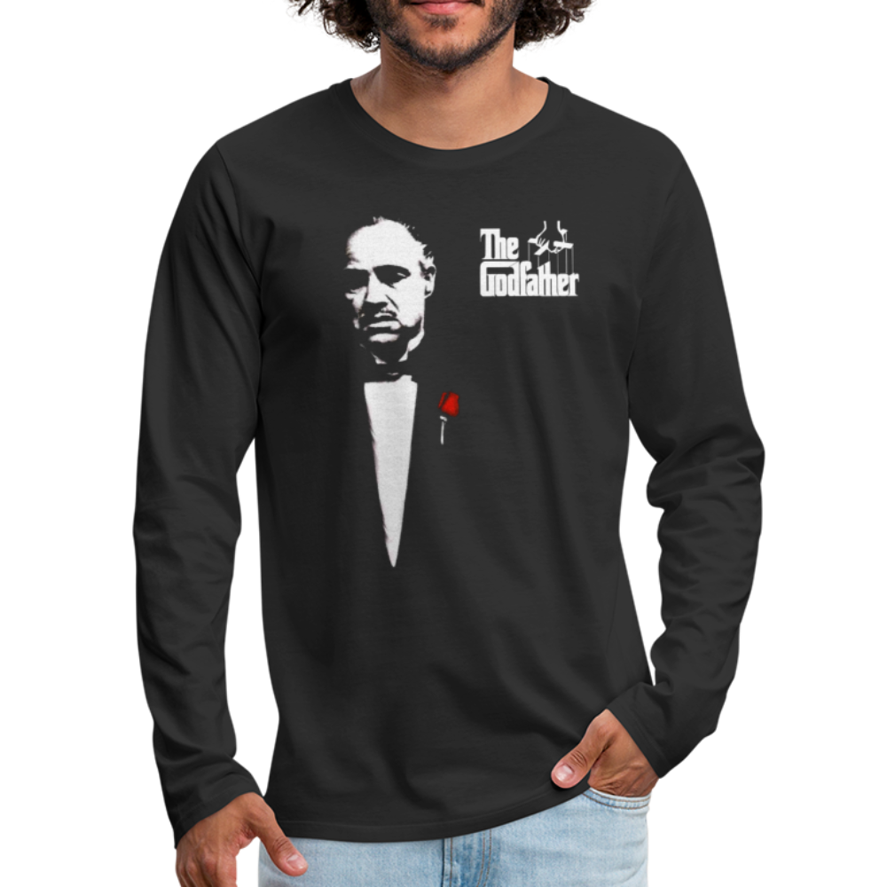 The Godfather 1972 Movie Don Corleone Long Sleeve Shirt by Art-O-Rama Shop